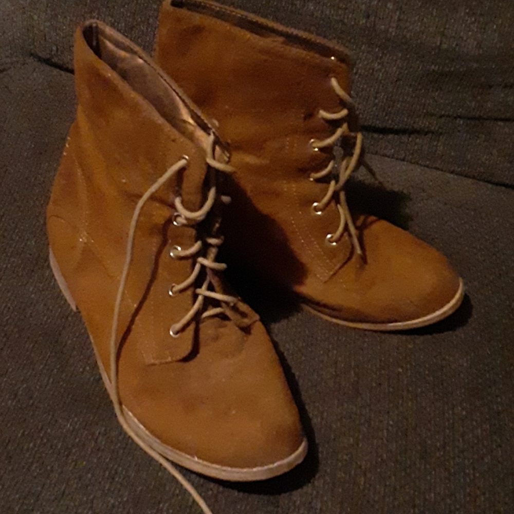 Milk Chocolate Brown Ankle Boots